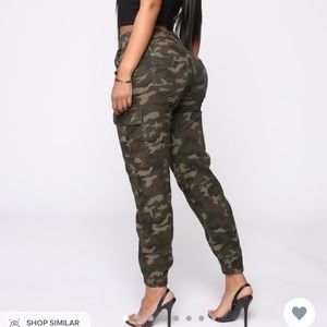Fashion nova Cadet Kelly Camo Pants 1X